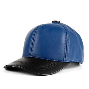 Rebajas de invierno, gorra de béisbol de cuero auténtico de Color caramelo rosa para hombres y mujeres, gorro cálido con lengua de pato para jóvenes, gorro Hip Pop para ropa informal - Product Image 6