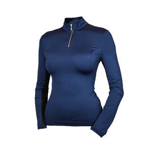 Chemises de course personnalisées pour femmes, manches longues, hauts d'équitation, vêtements d'équitation en gros, imprimés, jodhpurs et culottes - Product Image 6