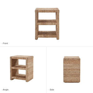 Mesa Consola de Seagrass con Estante Abierto, Mesa de Entrada de Paja Natural Hecha a Mano, Muebles de Decoración para el Hogar, Exportación al por Mayor - Product Image 5