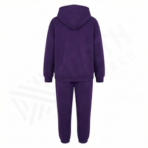 Ensemble de survêtement élégant pour femmes, logo personnalisé, deux pièces, survêtement oversize, prix de gros, tenue de sport, de course à pied, de jogging, doux - Product Image 2