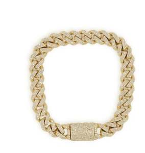 Luxury <b>925</b> <b>Silver</b> Iced Cuban Link <b>Bracelet</b> 7 Inch 8 Inch Diamond Hip-Hop Jewelry for <b>Men</b> Women Bling Birthday Gift Carat Culture - Product Image 1