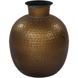 Vase à fleurs en métal de couleur marron Décor de maison luxueux pour de superbes arrangements floraux - Product Image 5