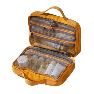 กระเป๋าเครื่องสำอางแบบพกพาพับได้แบบตะขอแขวนและกระเป๋าจัดระเบียบหลายช่องสามารถปรับแต่งได้จากเวียดนาม - Product Image 1