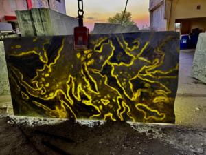 Bloque de losa de azulejo de ónix Natural antiguo, calidad superior, pulido, arenado para cocina, sala de estar, baño, escalera - Product Image 4