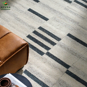 Tapis et carpettes floraux en laine, tapis faits à la main pour la chambre à coucher et le salon - Product Image 3