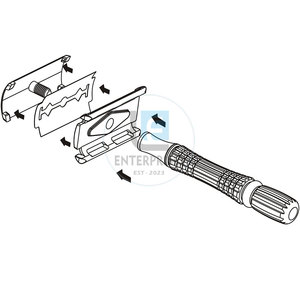 Rasoirs de sécurité professionnels de haute qualité en acier inoxydable pour hommes et femmes - Lame unique réutilisable et durable - Product Image 2