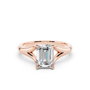 Anillo de compromiso de boda de corte esmeralda chapado en rodio clásico al por mayor diamante a prueba de agua para bodas fiestas de aniversarios - Product Image 4