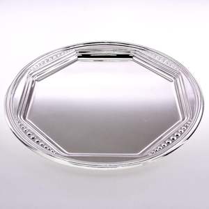 Juego de vajilla artesanal decorativa elegante y moderna de Candy Chocolate para el hogar y fiestas-Rimini (paquete de 3) 12,4 pulgadas x 8 - Product Image 1