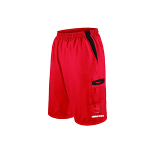 Pantalones cortos ligeros para hombre con cintura elástica hasta la rodilla Softball Béisbol Pantalones cortos de malla de entrenamiento deportivo de alta calidad - Product Image 3