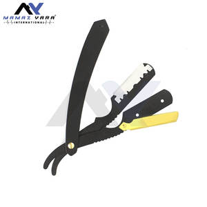 Navajas de Barbero Profesionales con Estuche, Navajas de Afeitar de Filo Recto, Herramienta de Afeitado de Acero Inoxidable, Navaja de Barbero Tradicional Clásica - Product Image 4