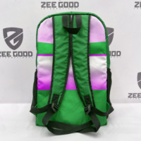 Tas ransel olahraga pria, ransel olahraga kasual pria dengan lapisan katun lembut dengan penutup ritsleting, grosir tas Gym multifungsi