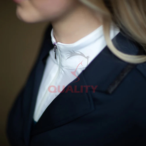 Veste de sport d'équitation pour femme imperméable stretch respirant élégant manteau équestre parfait pour l'entraînement - Product Image 6