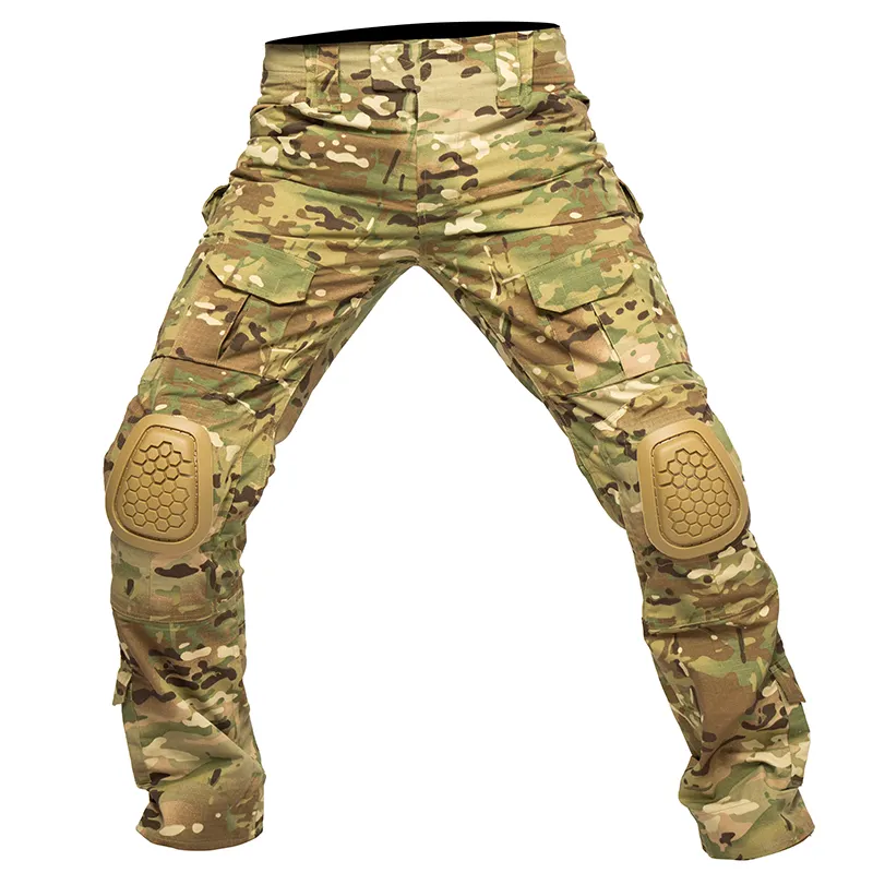 Camouflage Stylish Cargo Pants Outdoor Jogger Wear Hose Casual Camouflage Pants Overalls Outdoor Multi-Pocket Cargo Pants