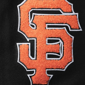 Blouson Bomber Homme Personnalisé en Laine/Polyester, Séchage Rapide, Coupe-Vent, Broderie Chenille, Tenue Décontractée Hiver, Style Urbain - Product Image 3