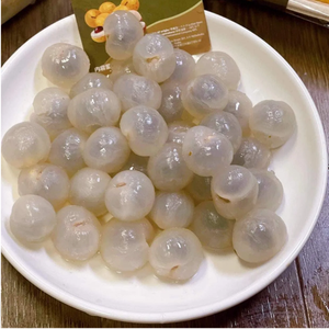 Frozen Whole Longan Fruit Tropical Skin-On and Seed-In Proceso IQF para exportación y procesamiento a granel directo de la Sra. Jessi - Product Image 3