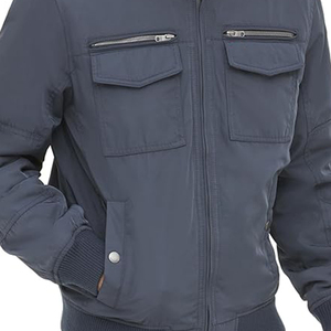 <b>Men</b> <b>Jacket</b> <b>Flight</b> Pilot Sportswear Winter Warm Soft Shell Zipper up Outdoor <b>Flight</b> Custom Stand Collar Bomber <b>Men</b> <b>Jacket</b> - Product Image 5