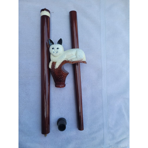 Bastón de Senderismo de Madera Elegante con Diseño Artístico para Hombres y Mujeres Mayores, Soporte Diario para la Movilidad, Manejo Cómodo, Duradero y Resistente, 250 - Product Image 1