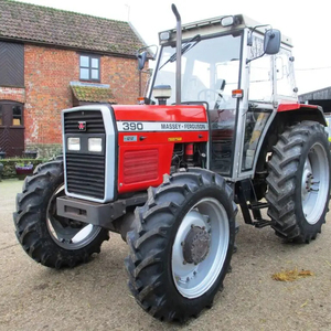 Tracteur agricole d'occasion Massey Ferguson 399 4x4 avec cabine, moteur diesel, pour travaux de champ - Product Image 5