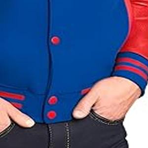 Casual Men Streetwear Cool Varisty Chaquetas de los hombres de cuero Versity University Bomber College Jacket para los hombres hechos por Dress Sports - Product Image 3