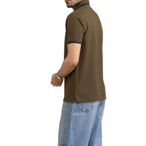 Polo de Manga Corta para Hombre, 100% Algodón de Alta Calidad, Cuello Alto, con Logotipo Personalizado - Product Image 2