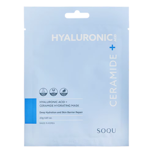 (SOQU) MASQUE HYDRATANT À L'ACIDE HYALURONIQUE + CÉRAMIDE_K beauty_OEM/ODM - Product Image 1