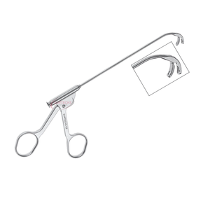 Pinzas de Antrum HEUWIESER, Manuales, Curvadas a 90°, Apertura Inversa de 120°, 5 Pulgadas, Acero Inoxidable, Pinzas de Precisión - Product Image 2