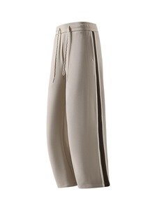 Pantalon de survêtement taille haute en toile extensible confortable pour homme Pantalon de tous les jours avec ceinture élastique et poches braguette à fermeture éclair Taille XL - Product Image 5