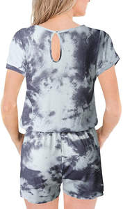 Ensemble de shorts d'été pour femmes Fabricants professionnels Meilleure pièce Ensemble de t-shirts et shorts surdimensionnés pour femmes en grande quantité - Product Image 2