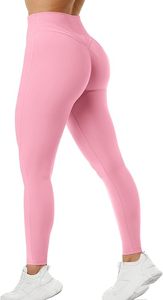 Legging de gimnasio de cintura alta para mujer, servicio OEM, ropa informal al mejor precio para venta en línea, logotipo personalizable en la cintura - Product Image 2