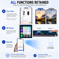 Écran tactile OLED souple de 6,7 pouces avec numériseur, ensemble d'affichage de remplacement, pièces de réparation pour téléphone portable pour iPhone 14 Pro Max