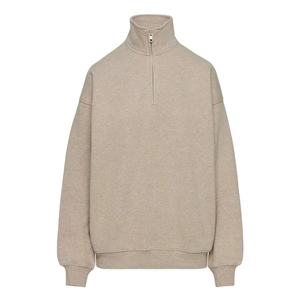 Sweat-Shirt personnalisé brodé 300 GSM 100% coton polaire/éponge, col ras du cou pour femme, vente en gros - Product Image 5