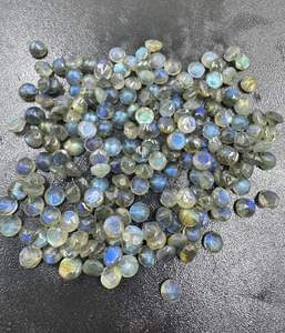Haute qualité 8mm naturel bleu Flashy Labradorite à facettes forme ronde pierres précieuses en vrac pour la fabrication de bijoux pierres précieuses en gros - Product Image 3