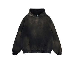 Top vente en gros de sweat à capuche lavé à l'acide original en coton séchage rapide anti-rétrécissement sweat à capuche lavé à l'acide été sweat à capuche lavé à l'acide pour hommes - Product Image 6