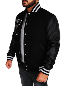 Men Varsity <b>Jacket</b> Wholesale Streetwear Varsity <b>Jackets</b> for Men Casual Custom Logo Printed Breathable OEM Men Varsity <b>Jacket</b> - Product Image 4
