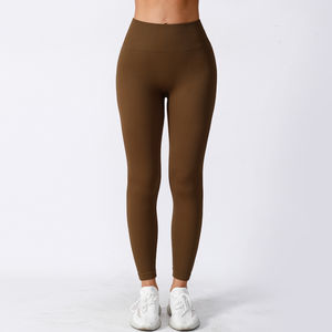Wholesale Gym Sportswear High Waist <b>Butt</b> <b>Lift</b> Flared Pants Breathable Yoga Fitness Workout <b>Leggings</b> for Women - Product Image 4