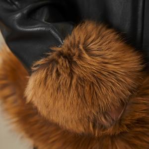 Vestes pour femmes de haute qualité avec fourrure, écologiques, coupe-vent, sur mesure, vêtements neufs, respirants, séchage rapide, hiver - Product Image 5