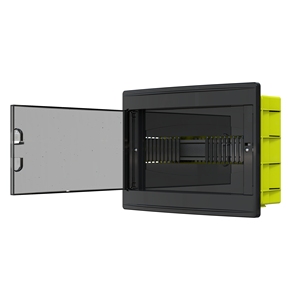 กล่องฟิวส์แบบฝังติดผนัง ความจุ 12 MCB  วัสดุ ABS พลาสติก - Product Image 1