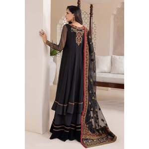 Ensemble de costume pour femme en mousseline brodée SF-417 - Product Image 3