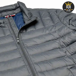 Veste bouffante respirante sur mesure pour les hommes, en couleur grise, nouveauté, produit d'extérieur, meilleures vestes bouffantes pour hommes - Product Image 6