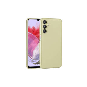 Coque en silicone Netzy SAFA Premier Luxury Gold Slim Fit pour Samsung Galaxy M34 5G, protection antichoc, coque arrière A53 7 Plus - Product Image 1