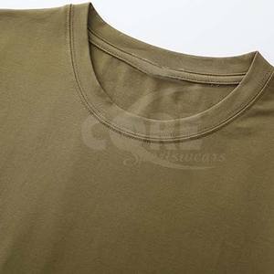 2025 camiseta en blanco de algodón 100% personalizada de alta calidad, ropa de calle, camisetas ligeras transpirables de verano para hombres - Product Image 5