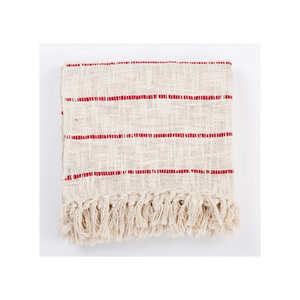 Plaid de canapé gaufré en chenille haute densité (GSM) 50x60 pouces avec bords à franges, idéal pour les détaillants soucieux d'une ambiance hivernale haut de gamme - Product Image 2