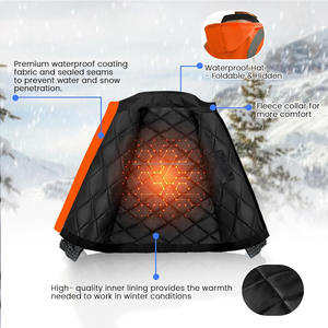 Veste de sécurité Oxford Softshell réfléchissante imperméable à haute visibilité pour les travailleurs de la construction et de la route Logo personnalisable - Product Image 3