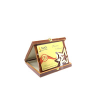 Placa de Madera en Forma de Estrella de 8x10 Pulgadas, Pulida y Duradera, con Logotipo Personalizado, Fabricada en India, Caja de Regalo para Regalos Corporativos, Precio de Fábrica Disponible