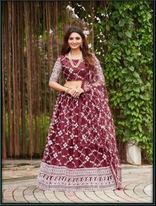 Lehenga choli เสื้อผ้าอินเดีย - Product Image 3