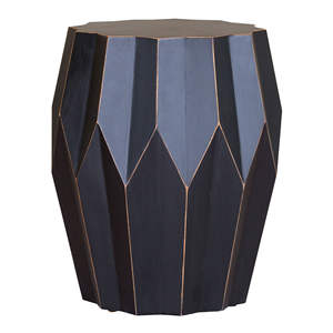 Table d'appoint à tambour en bois massif 2025 moderne canapé décoratif Vase Table meubles de maison pour salon chambre bureau décoration - Product Image 4