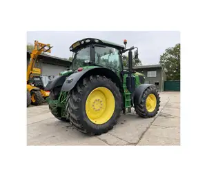 John Deere Dir traktor tangan kedua bekas 90HP 4W traktor pertanian 4wd bertenaga Diesel | john deere 6175r traktor edisi pilihan