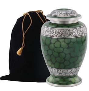 Metal Aluminium <b>Keepsake</b> Urn <b>for</b> Adult <b>Ashes</b> Wholesale Supply at Affordable Market Price Origin from India - Product Image 1