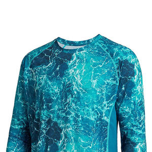 Sudadera con capucha de camuflaje Ropa de pesca Camisas de secado rápido para hombre Diseño personalizado Jersey de pesca Camisa de pesca de manga larga - Product Image 5