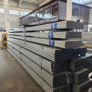 Supports et rails de montage pour panneaux solaires photovoltaïques en acier ZAM en forme de U, longueur personnalisable, 41*21 41*41mm - Product Image 5